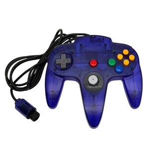 Nintendo 64 Controller Grape Purple Funtastic Series OEM N64 NUS-005 Translucent